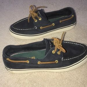 Cute navy blue women Sperrys